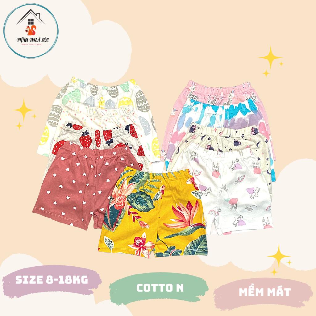 Quần đùi mùa hè cho bé trai bé gái size 1 - 5 tuổi Tiệm Nhà Sóc