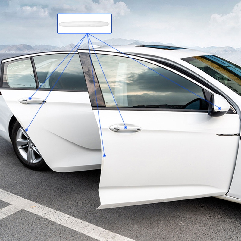 Bộ 6 Dải Dán Bảo Vệ Cạnh Cửa Xe Hơi / Tủ Nội Thất Chống Va Chạm Tiện Dụng