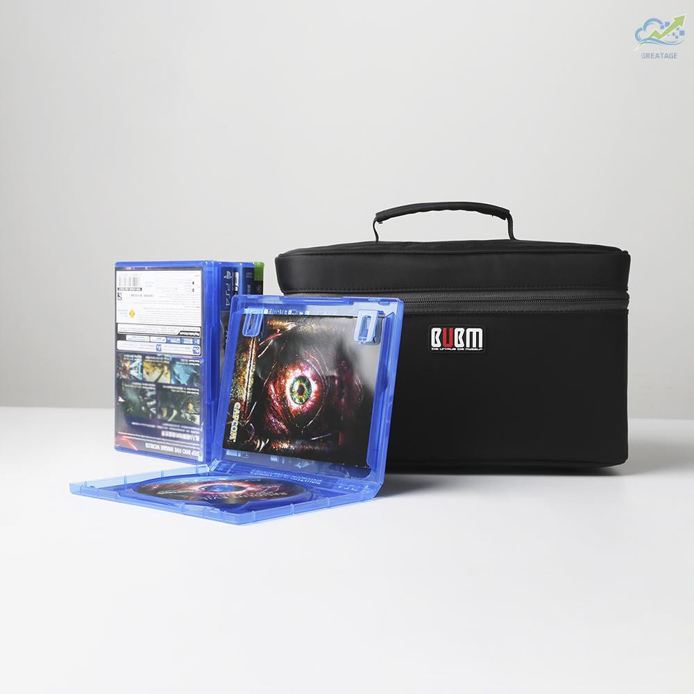 Set 20 Túi Đựng Đĩa Game Ps4 / Ps4 Pro / Xbox Du Lịch Tiện Lợi