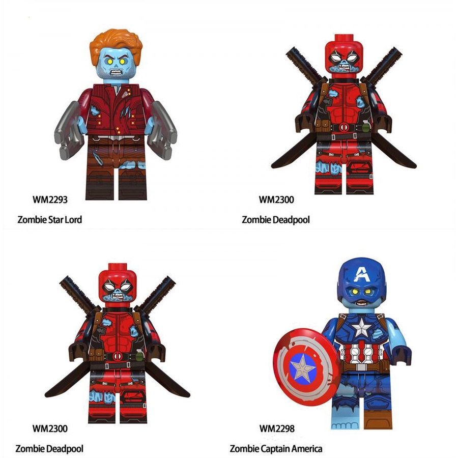 Đồ Chơi Lắp Ráp Mô Hình Lego Nhân Vật Deadpool Marvel