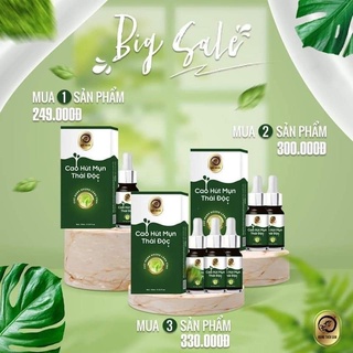 Combo 3 GIá sỉ 3 Cao Hút Mụn (10ml)