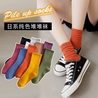 Tất nhún cao cổ nữ hàn quốc 10 màu