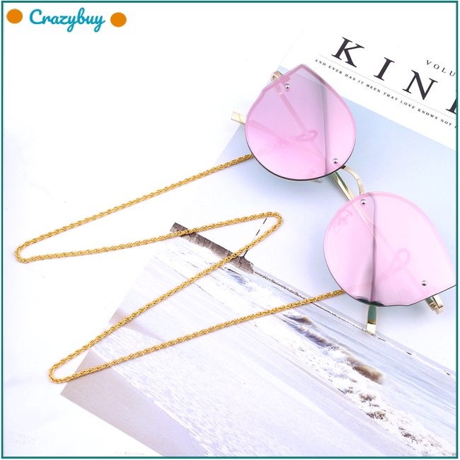 Dây Xích Đeo Kính Mát Thời Trang Đường Phố Đơn Giản 58CM