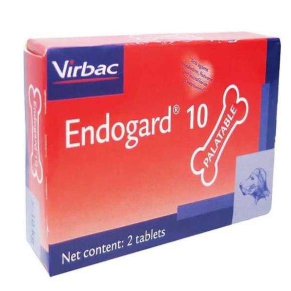 Giảm giá1v Endogard của Pháp hỗ trợ giun cho chó 1 viên