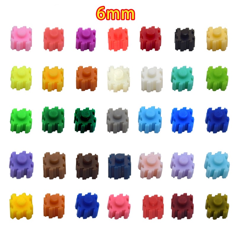 Mô hình lắp ráp 3d mini bộ xếp hình ghép 50 nhân vật cho bé trẻ em thông minh Gôn đồ chơi