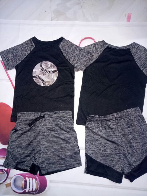 Set bộ thể thao bé trai hãng jumping bean