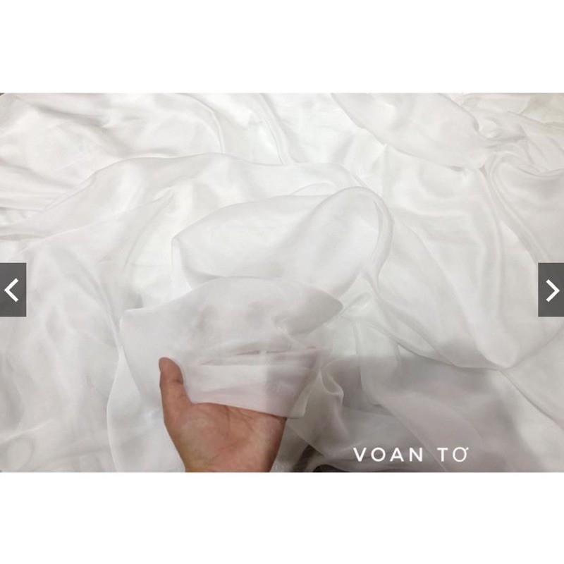 Vải voan tơ mềm mịn khổ 1m5 dùng may váy, làm rèm, phông nền background sinh nhật