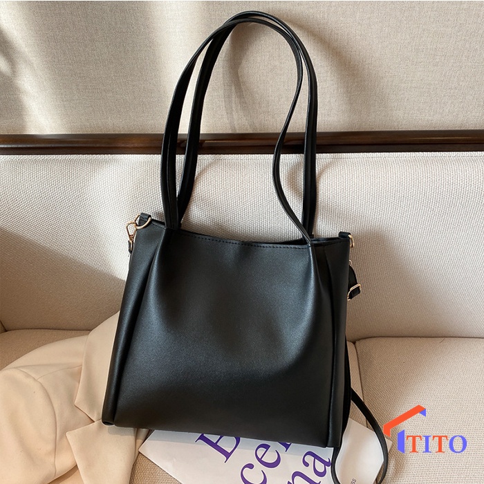 Túi tote công sở kẹp nách đeo vai da thời trang cao cấp giá rẻ - TiTo Shop