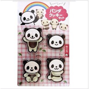 Khuôn cookie/bánh quy cutter gấu trúc