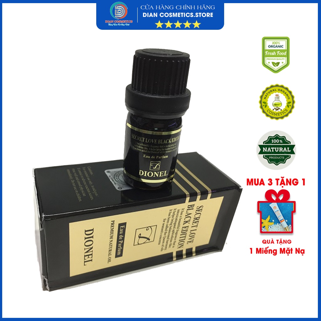 Nước hoa vùng kín Dionel Secret Love . Mùi Thơm Chuẩn Độ lưu Hương cực Tốt