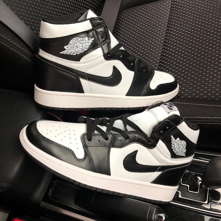 Giày Thể Thao Jd cao cổ đen trắng, Giày sneaker jodan high panda đủ size nam nữ Full Box Bill | BigBuy360 - bigbuy360.vn