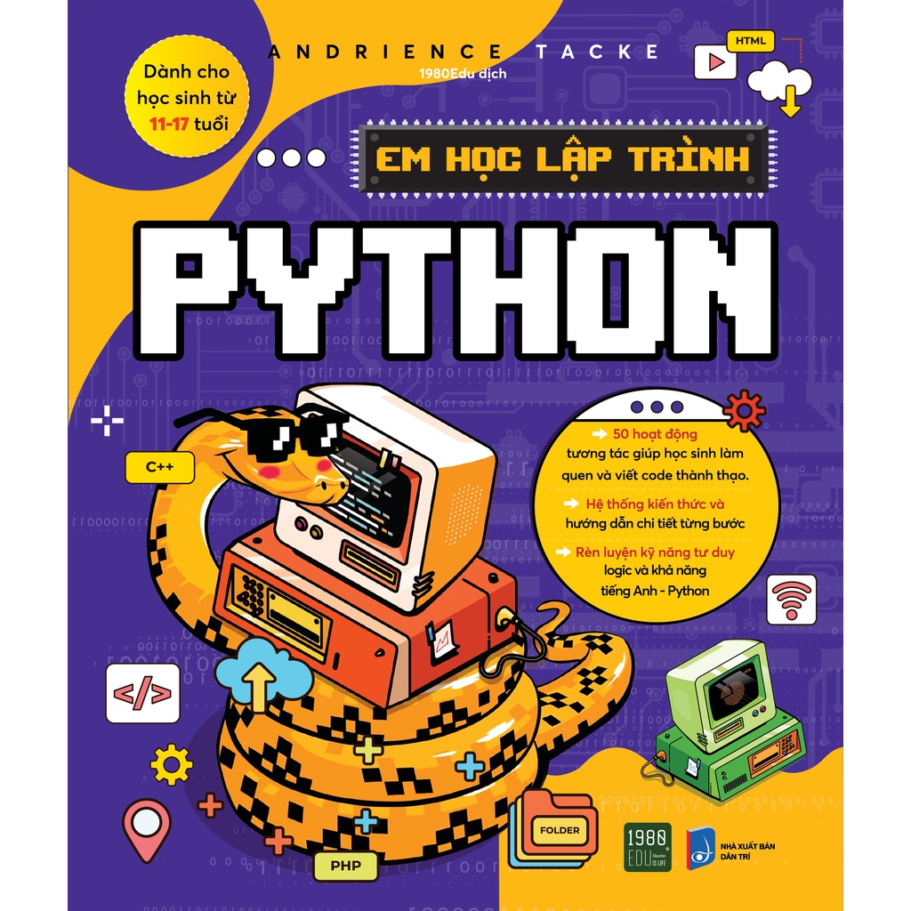 Sách - Em học lập trình Python - Andrience Tacke