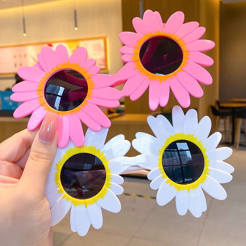 Kính Mát Chống Tia UV Kiểu Dáng Hoạt Hình Dễ Thương Cho Bé