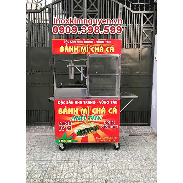 XE BÁNH MÌ CHẢ CÁ GIÁ RẺ 1M