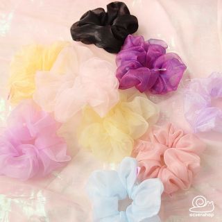 Ốc Sên Shop - Scrunchie voan