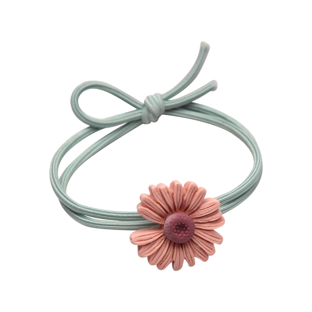 Dây cột tóc hình hoa hướng dương đáng yêu cho bé gái