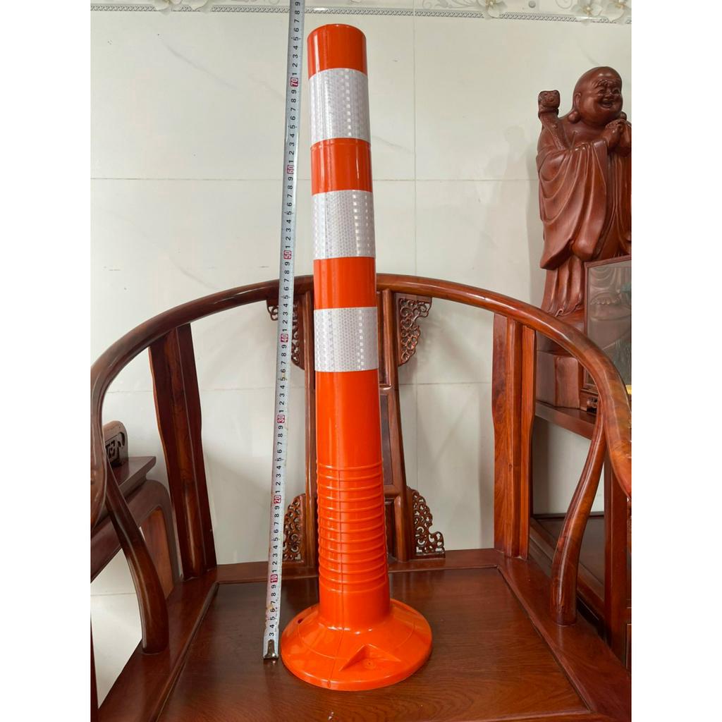 Cọc giao thông trụ, Trụ dẻo phân làn đường, Cọc tiêu hình trụ cao 73cm,  Cọc tiêu hình trụ phân làn đường
