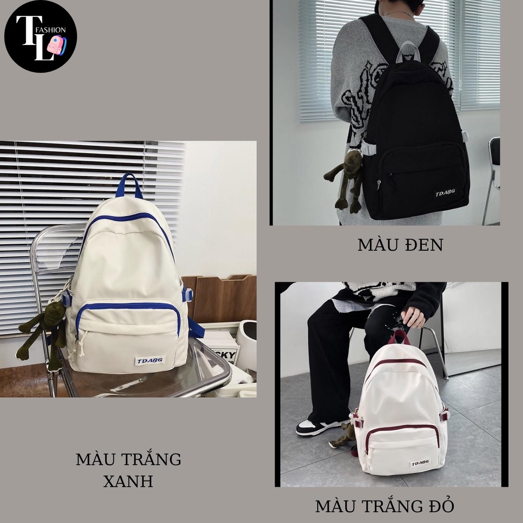 Balo nam nữ phong cách unisex đeo vai cá tính thời trang hot trends TDABG