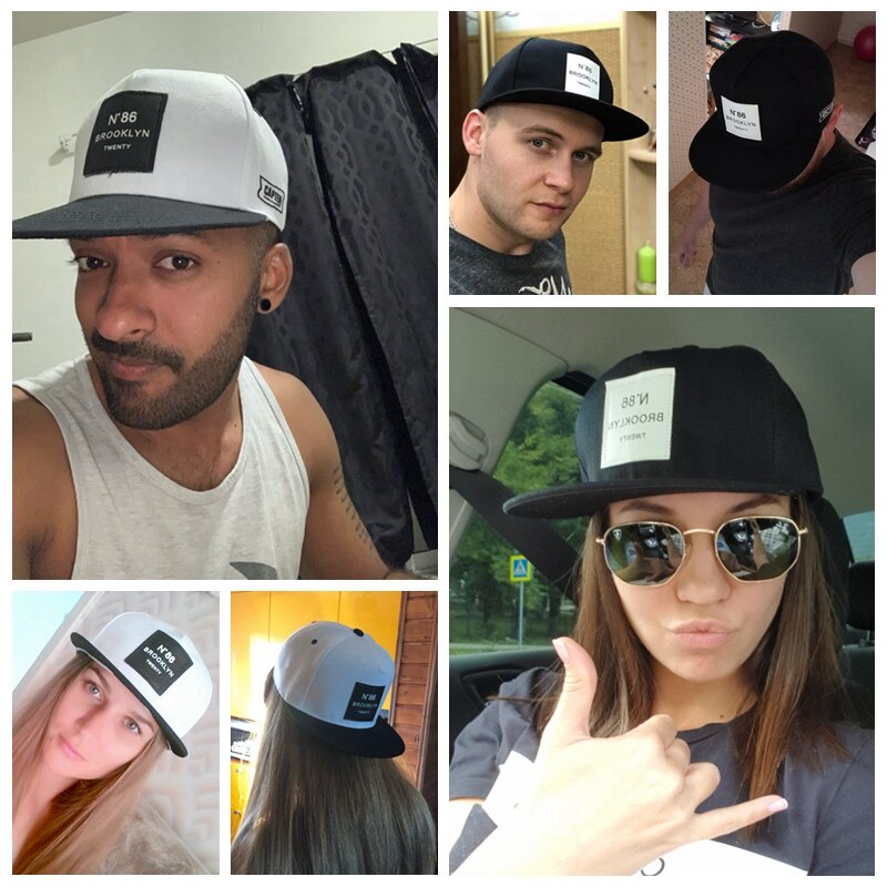 Mũ Lưỡi Trai Unisex In Chữ Phong Cách Hip hop