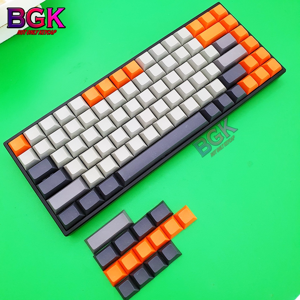 Bộ Keycap DSA PBT 97 phím không in ký tự dùng cho 84 ĐẾN 87 Chất liệu PBT dày không xuyên LED