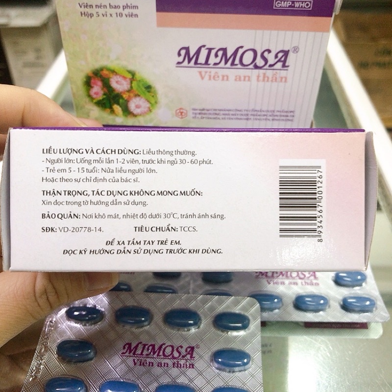 Viên an thần thảo dược MIMOSA