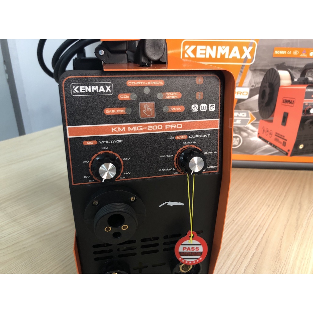 Máy hàn Mig 200PRO Mini Kenmax 5 chức năng không dùng khí-Dùng cuộn 5kg-Bảo hành 12 tháng