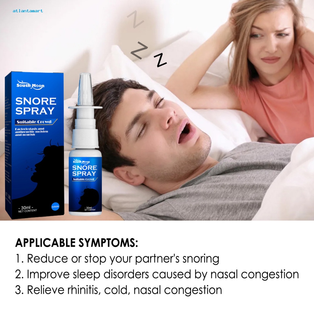 Bình Xịt Chống Ngáy Khi Ngủ Giúp Thư Giãn Hơn Khi Ngủ