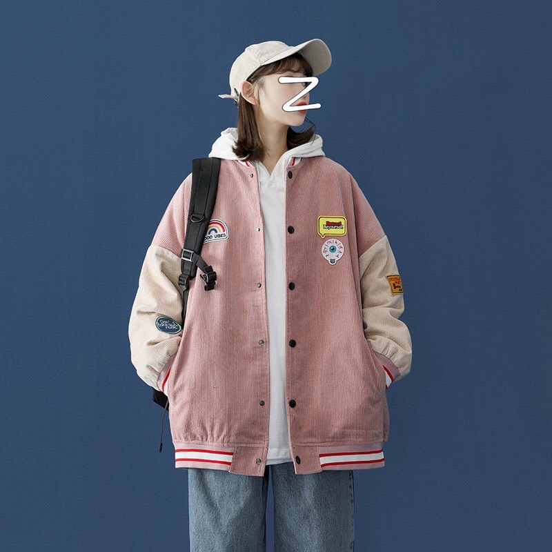 Áo khoác bomber nam nữ dù áo khoác nam nữ unisex Deepend SuzaHouse