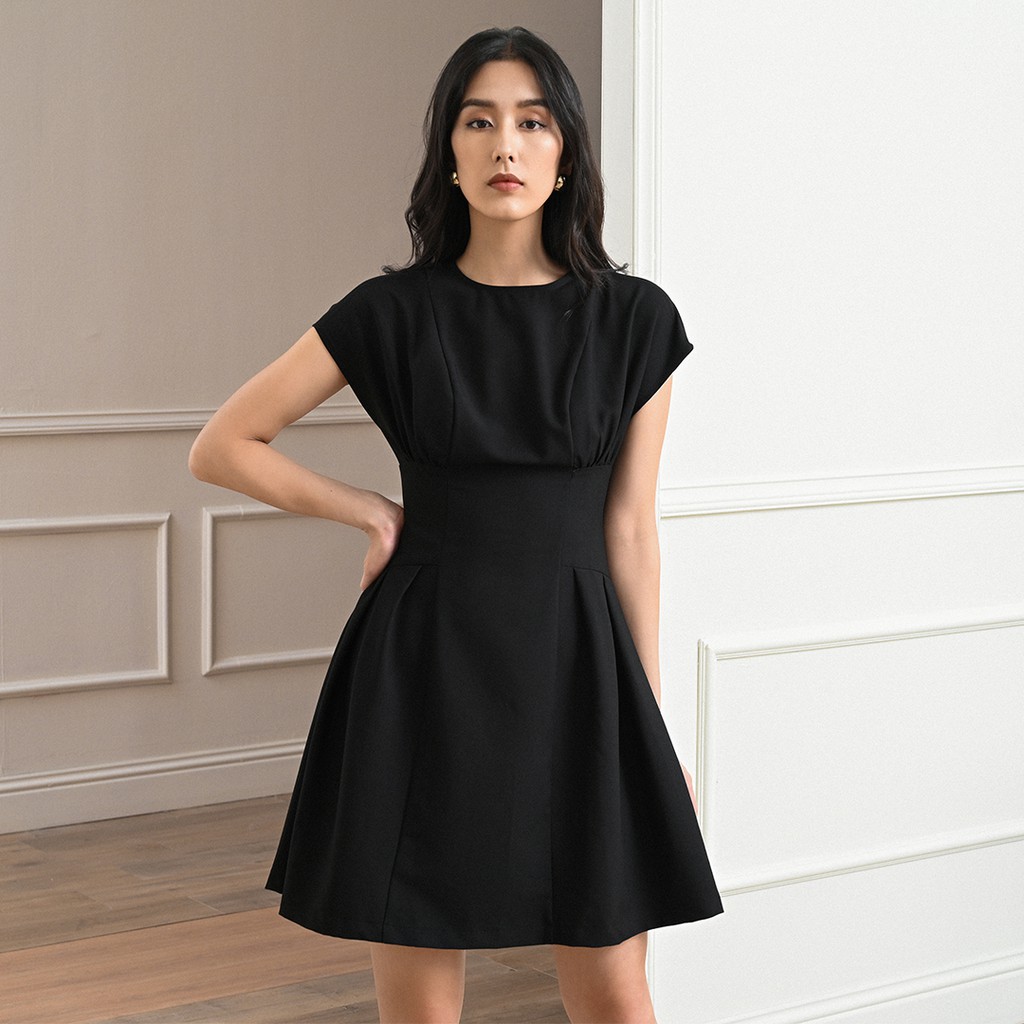 Váy nữ liền thân SOPHIE dáng chữ A chất liệu Kate Hàn MAIIMER V023AVS