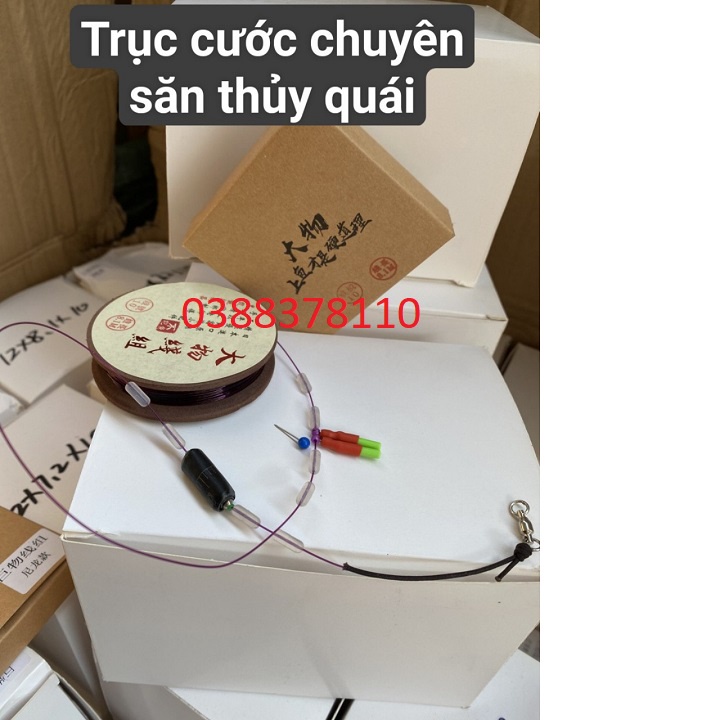 Trục Dù Và Cước Buộc Sẵn Săn Hàng Cấp Thi Đấu