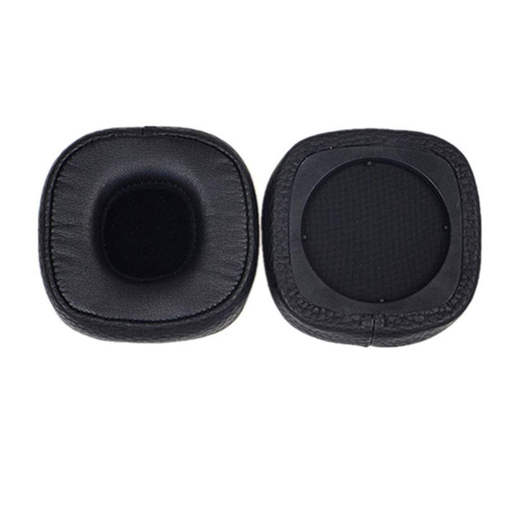 CHOOKEY 1 Cặp Đệm Tai Bằng Chất Liệu Bọt Biển Và Da Dành Cho Tai Nghe Mar-shall Major 3 / Major III