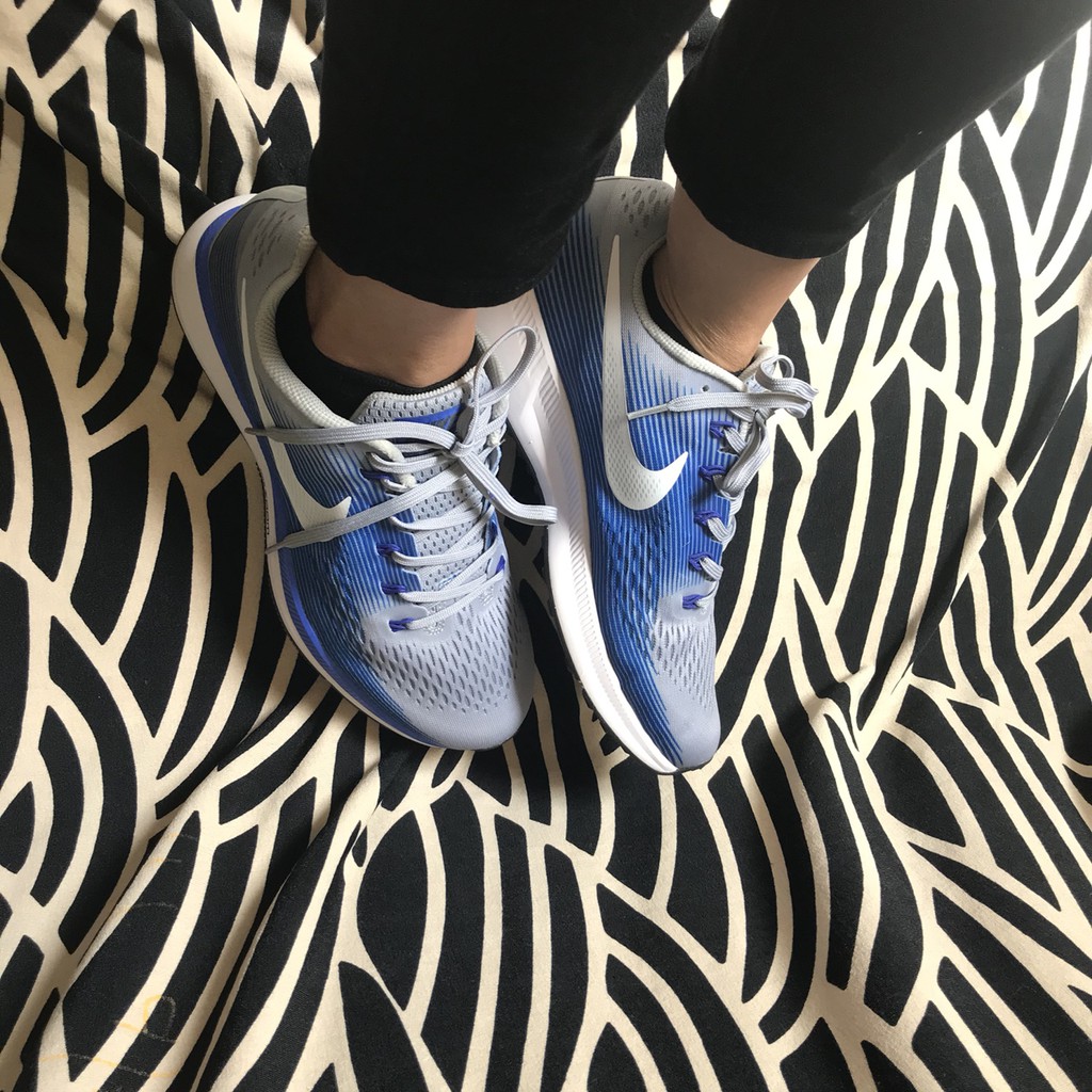 Giày sneaker Nike Zoom Pegasus 34 - Xanh xám