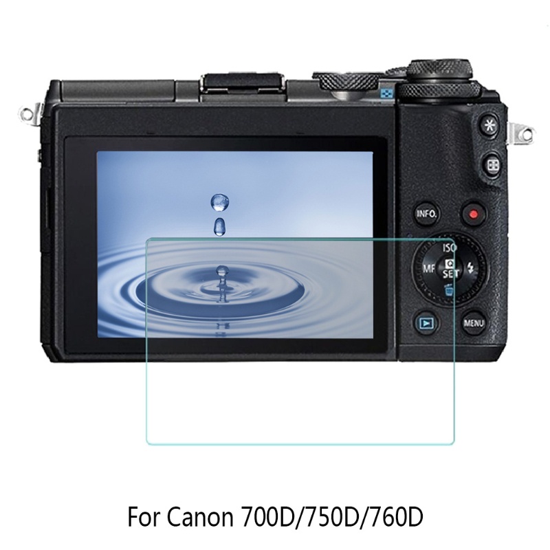 Kính CườNg LựC BảO Vệ MàN HìNh LCD KèM Phụ KiệN Cho 700D 750D 760D