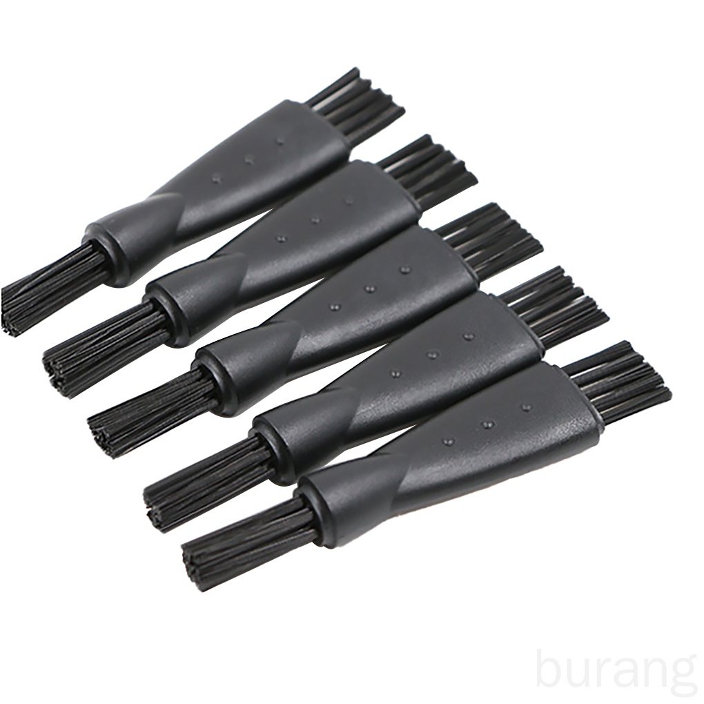 (Hàng Mới Về) Set 10 Cọ Vệ Sinh Máy Cạo Râu Bằng Nhựa Nylon Mini Tiện Dụng