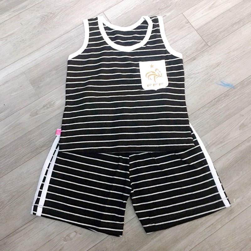 THANH LÝ {10-20kg} Bộ sát nách bé trai cotton 4 chiều