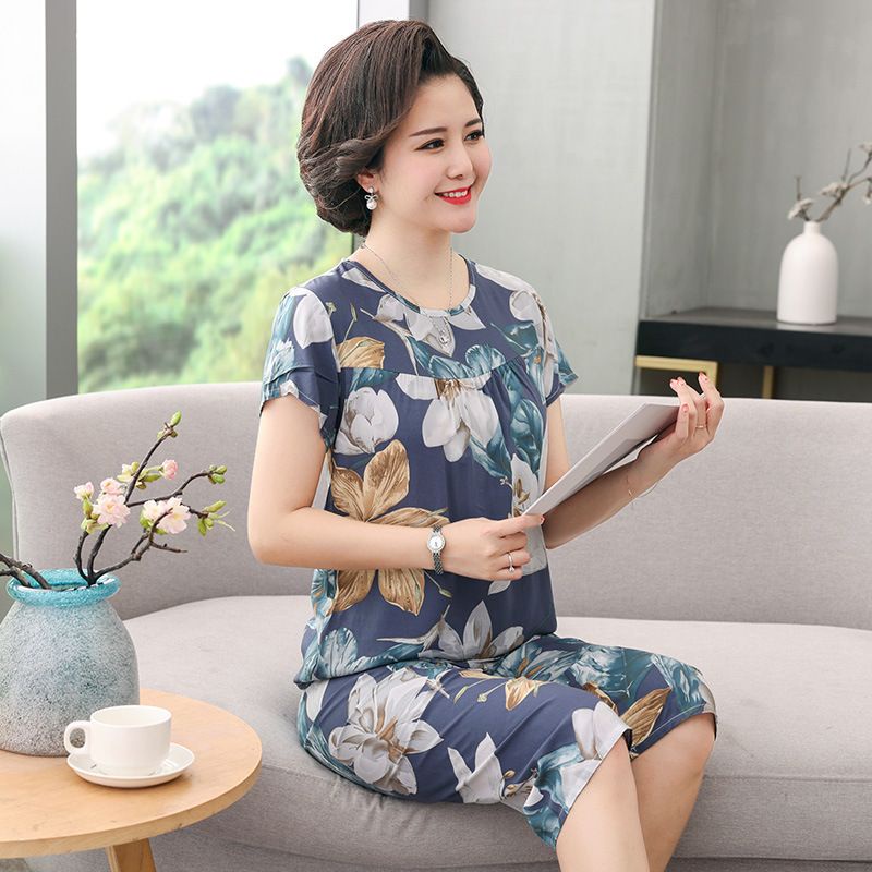 - Bộ ngủ lanh cho mẹ hàng Quảng Châu