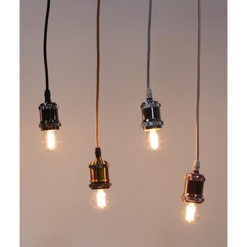 Bộ 8 dây đèn thả cổ điển bóng Led Edison G45 4W