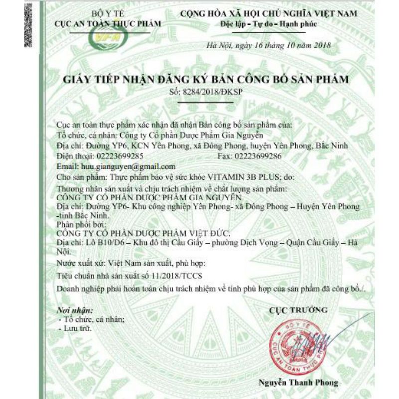 Vitamin 3B Plus_bổ sung vitamin tăng cường hấp thu,kích thích tiêu hóa,giúp ngon miệng.hộp 100 viên