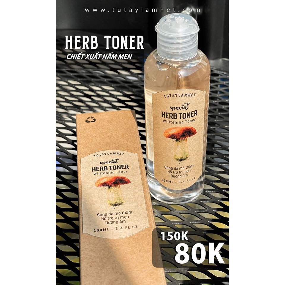 TONER THẢO MỘC- TONER HERB SERUM