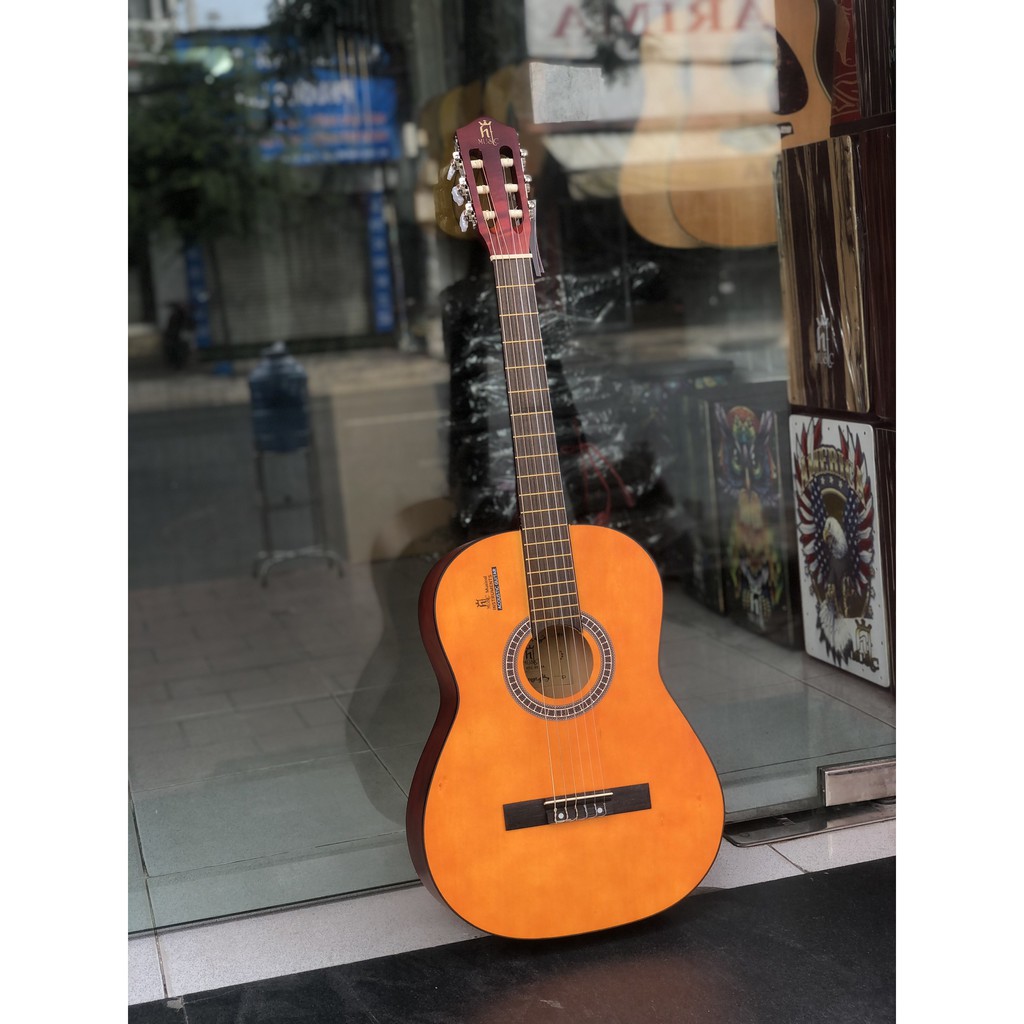 Guitar classic HTMUSIC giá rẻ cho học sinh, sinh viên