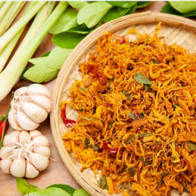 Khô Gà lá chanh xé cay loại ngon _ Hộp 300g | BigBuy360 - bigbuy360.vn