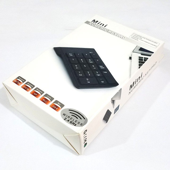 Bàn phím số không dây Mini Numeric Keypad
