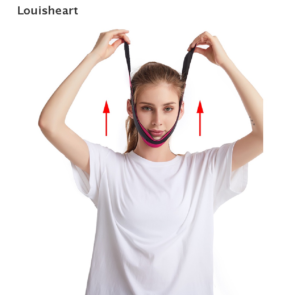 Dây Đai Mát Xa Nâng Cơ Mặt Co Giãn Tạo Cằm Chữ V Hiệu Louisheart