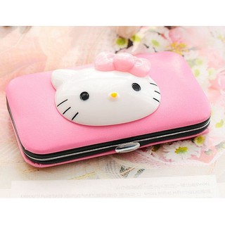 Bộ kiềm cắt móng ,Bộ Cắt Móng Tay Hello Kitty 7 món