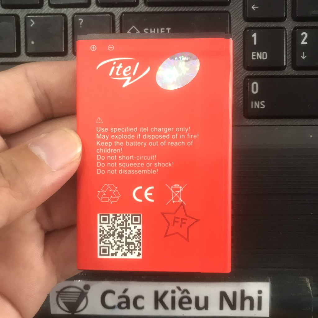 Pin iTel A15 | A16 | A16 Plus | A23 | A32 A32F | BL-20HI 2050mAh 3.8V 7.79Wh