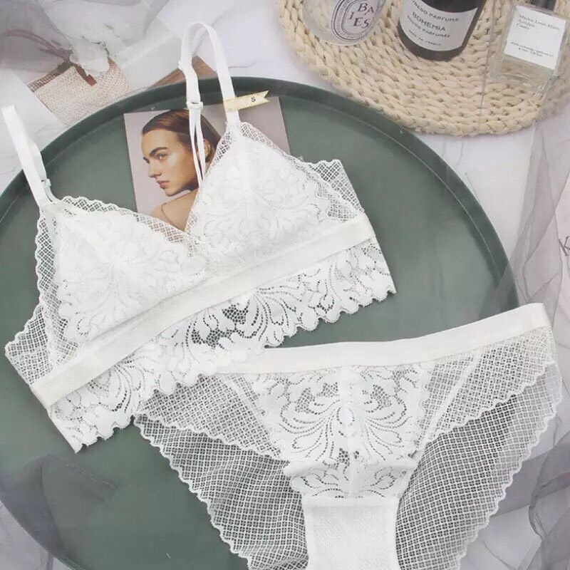 Bộ đồ lót ren mỏng không gọng sexy quyến rũ 5079 | BigBuy360 - bigbuy360.vn