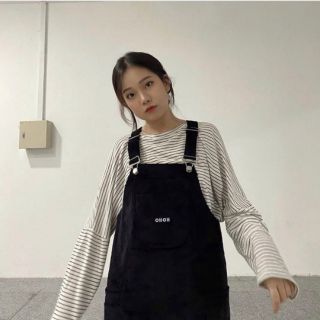 Yếm Váy Kaki Màu Đen