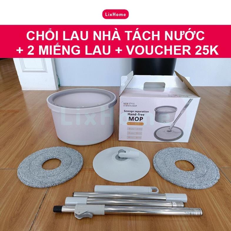 [HÀNG CHẤT] Chổi Lau Nhà K9 Thông Minh Tách nước và Lọc Bụi Bẩn Xoay 360 độ lau mọi ngóc ngách trong nhà,đa năng