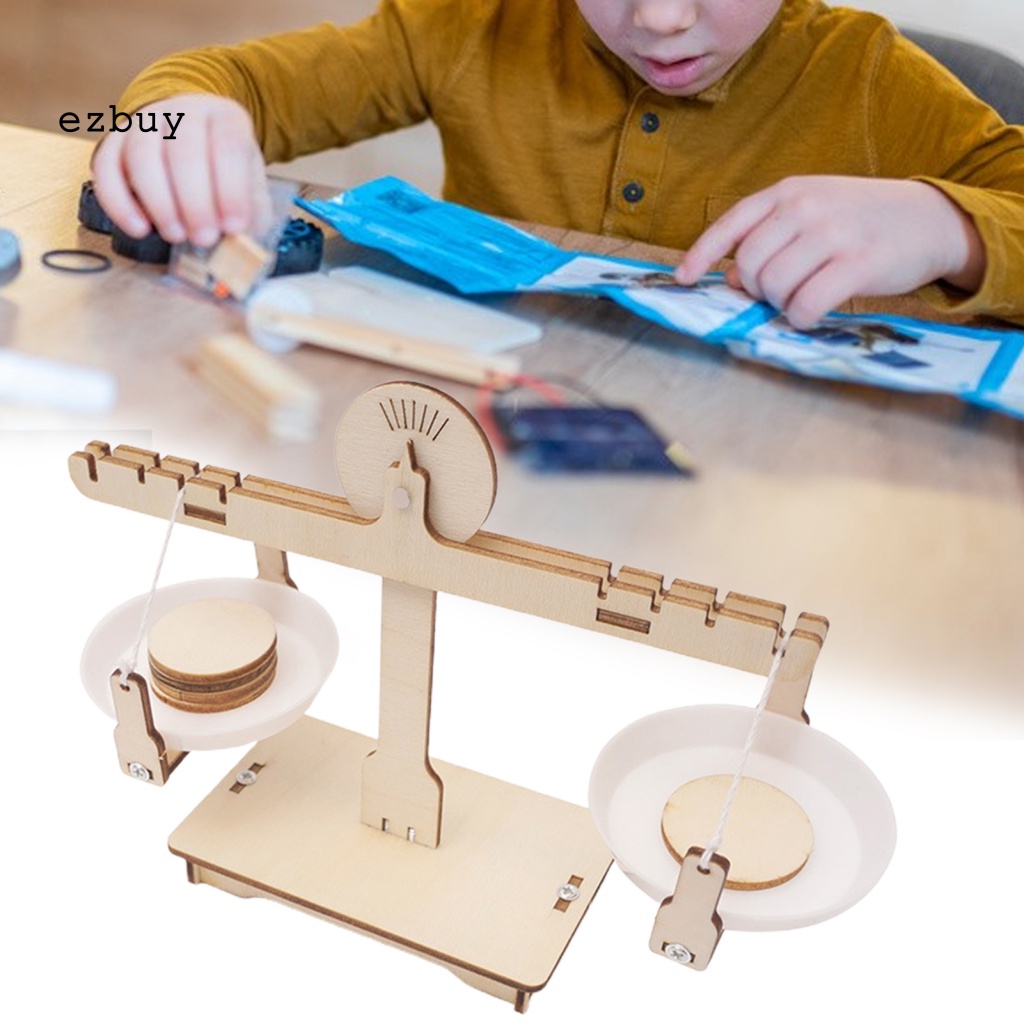 [EY] Cân Điện Tử Tự Cân Bằng DIY Bằng Gỗ Kích Thước Nhỏ Gọn Dùng Để Cân Mô Hình Nhà Ở