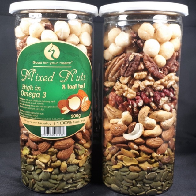 Mix 8 hạt dinh dưỡng dành cho mẹ bầu (hũ 500gr) | BigBuy360 - bigbuy360.vn